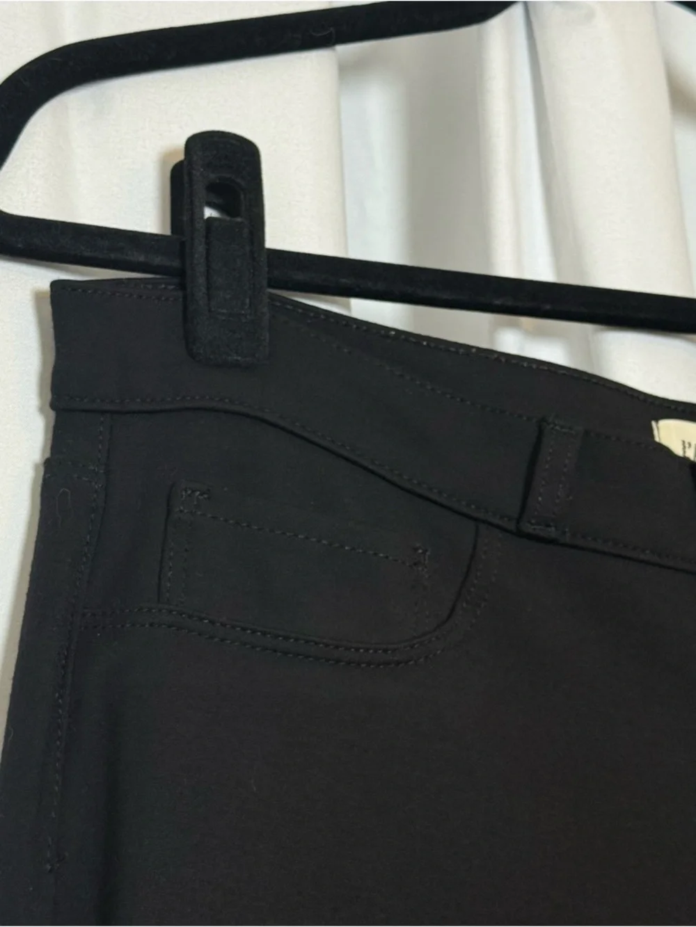 L’Agence Clayton High Rise Wide Leg Ponte Pants Black Size 30 - Picture 7 of 13